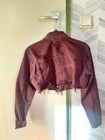 Cropped jasje Divided bordeaux/roestkleur, Kleding | Dames, Ophalen of Verzenden, Zo goed als nieuw, Maat 38/40 (M), Bruin