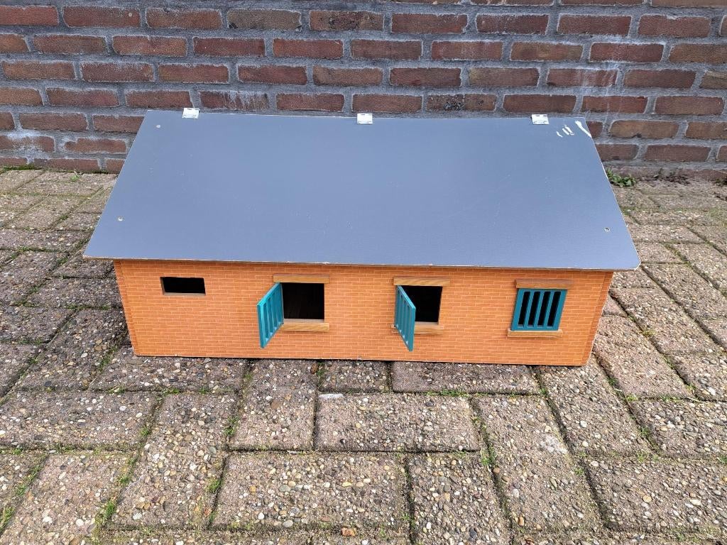 Mega stal zeer geschikt voor Schleich paarden, Verzamelen, Speelgoed, Ophalen, Gebruikt