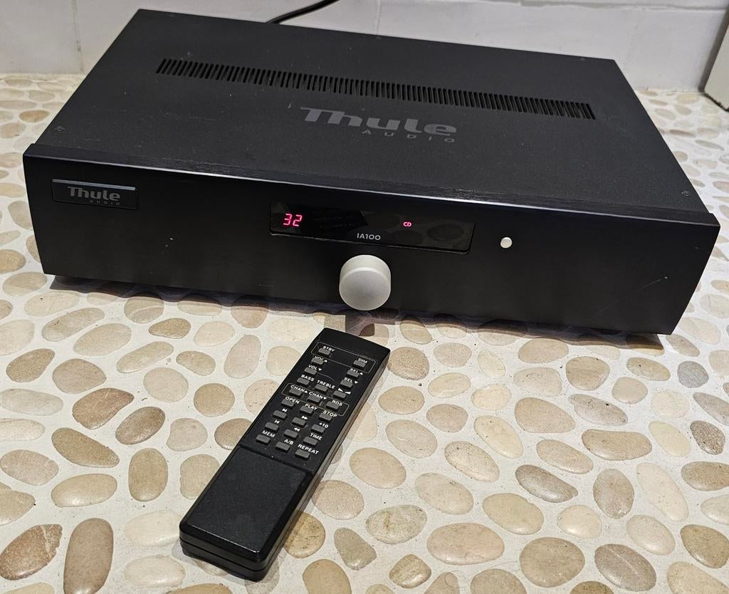 Thule IA100 Spirit 2x 100W ampl +remote,geserviced+garantie!, Overige merken, Refurbished, Ophalen of Verzenden, 60 tot 120 watt