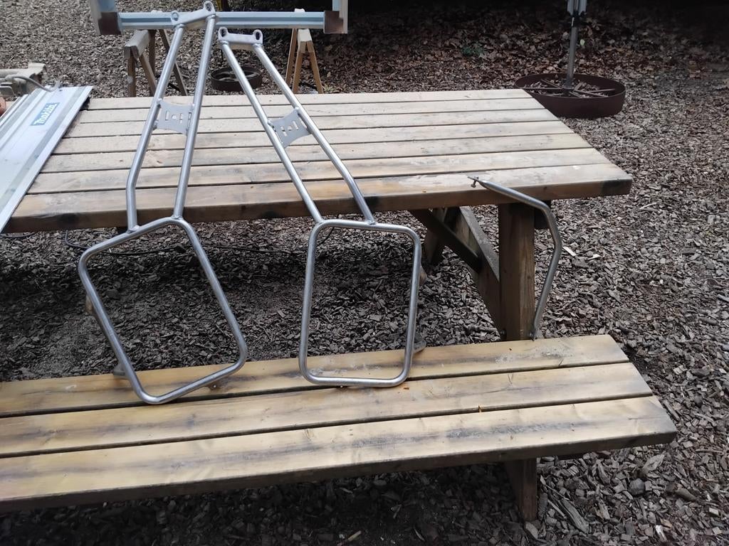 Bagagerek voor KTM 690 Enduro/SMC - rvs, Motoren, Accessoires | Koffers en Tassen, Ophalen of Verzenden, Gebruikt