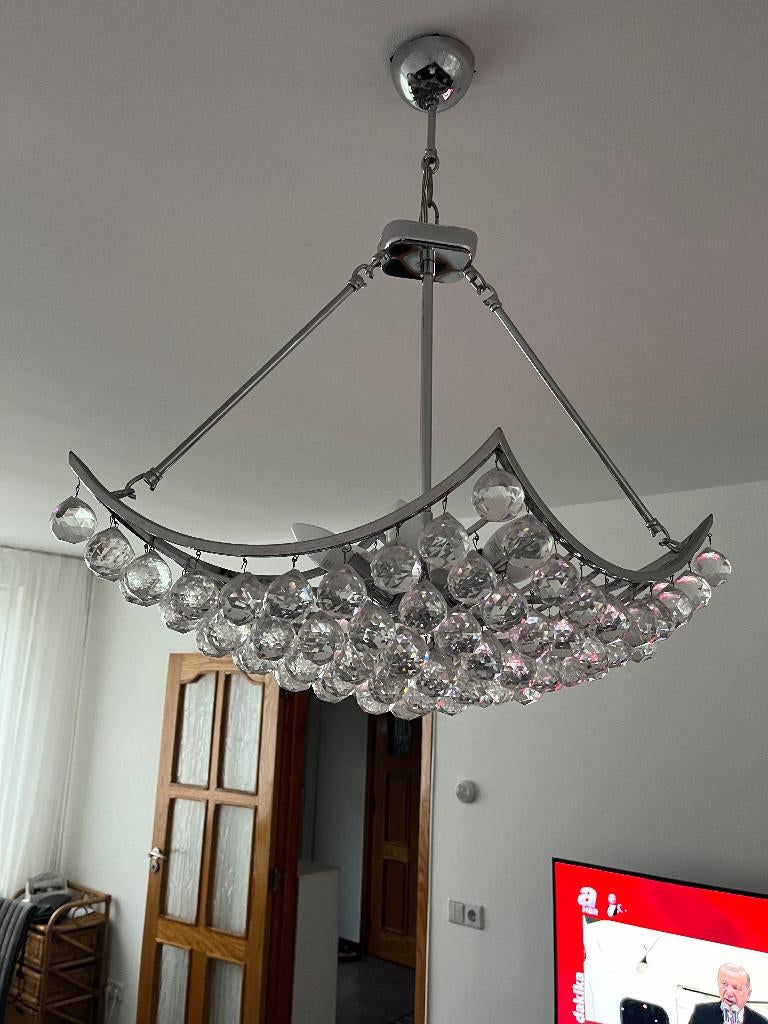 woonkamer lamp, Huis en Inrichting, Lampen | Hanglampen, Ophalen, Zo goed als nieuw, Minder dan 50 cm