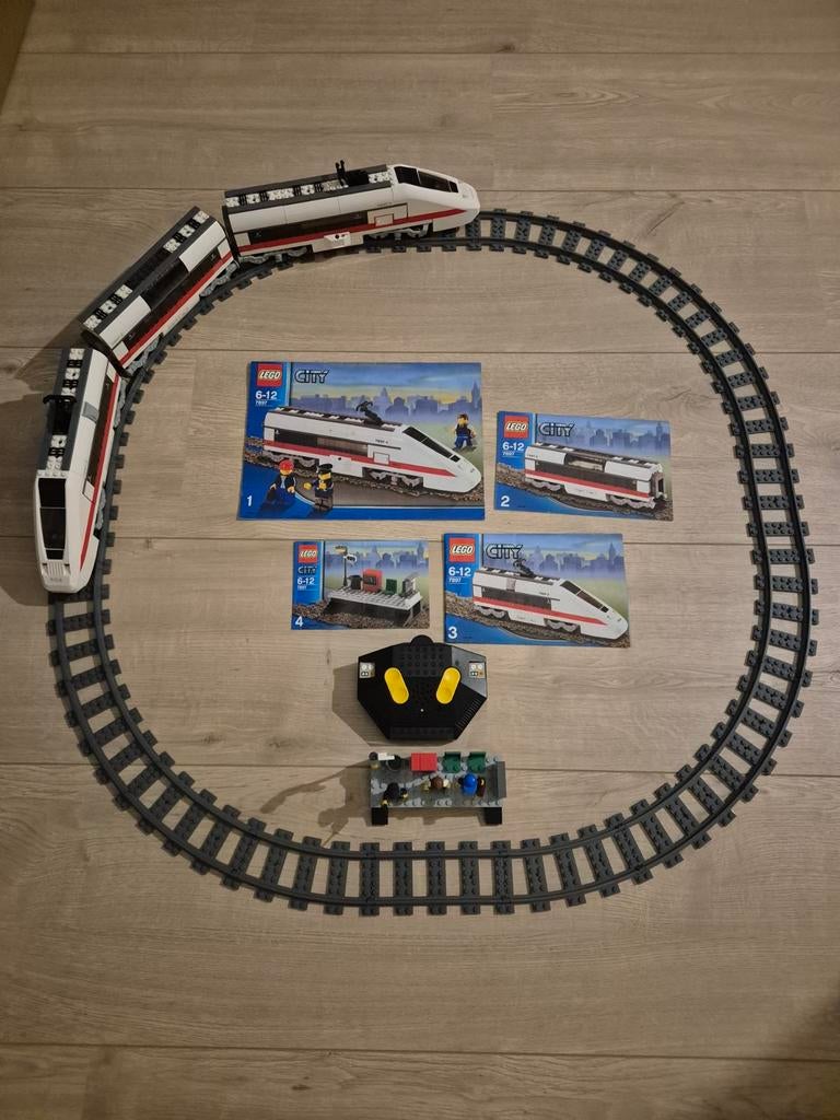 LEGO City Passagierstrein set 7897, Ophalen, Gebruikt