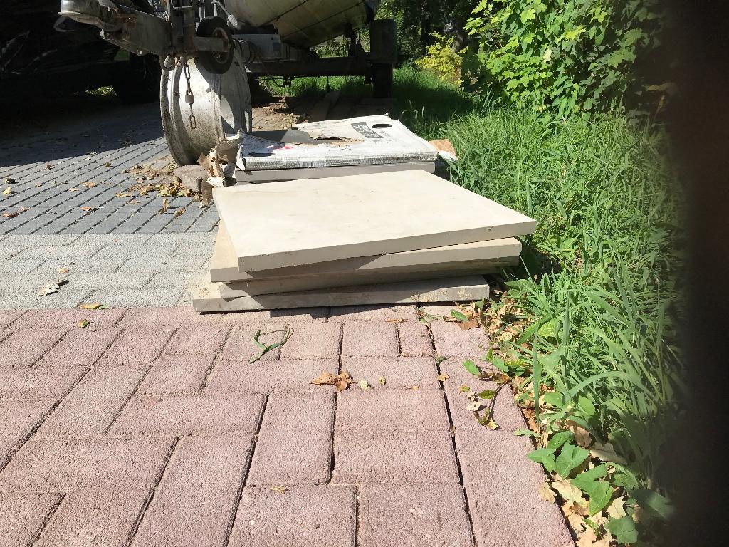 Keramische 60x60x3 tegels, Tuin en Terras, Ophalen, Nieuw, Keramiek, Terrastegels