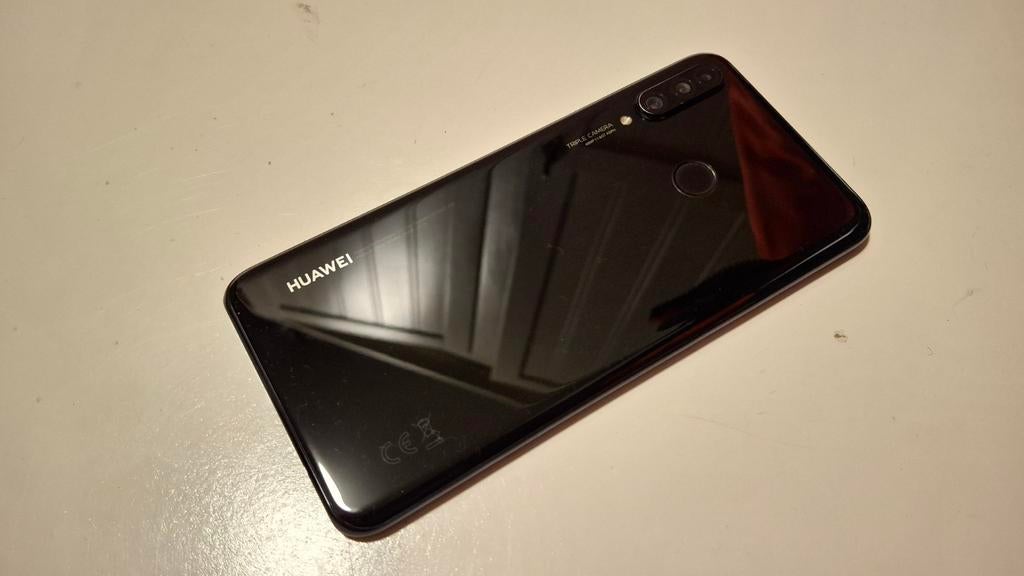 Huawei P30 Lite - 128GB Zwart, Telecommunicatie, Mobiele telefoons | Huawei, Gebruikt, Zwart, Touchscreen, Ophalen of Verzenden