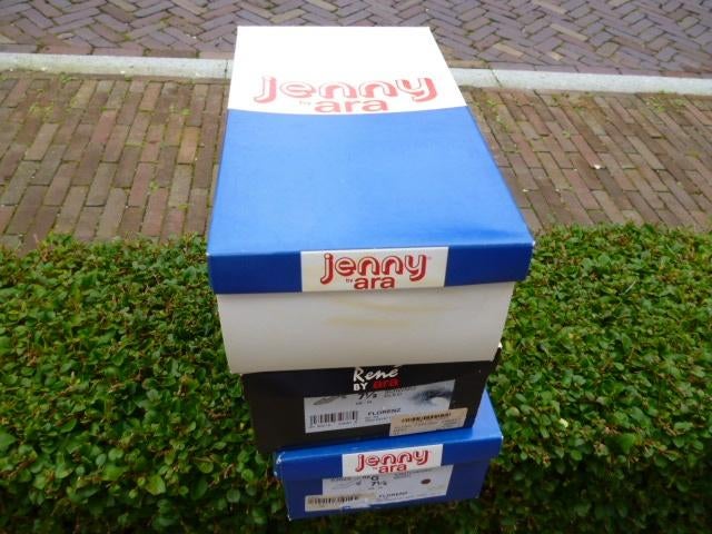 3 paar Jenny by Ara damesschoenen maat 7-7,5, Ophalen of Verzenden, Zo goed als nieuw, Blauw, Instappers