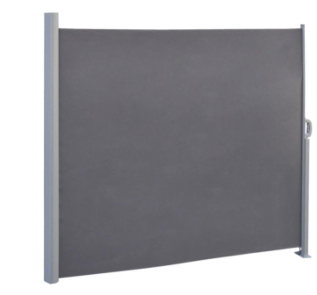 Uittrekbaar windscherm, Tuin en Terras, Ophalen, Gebruikt, Aluminium, 200 cm of meer