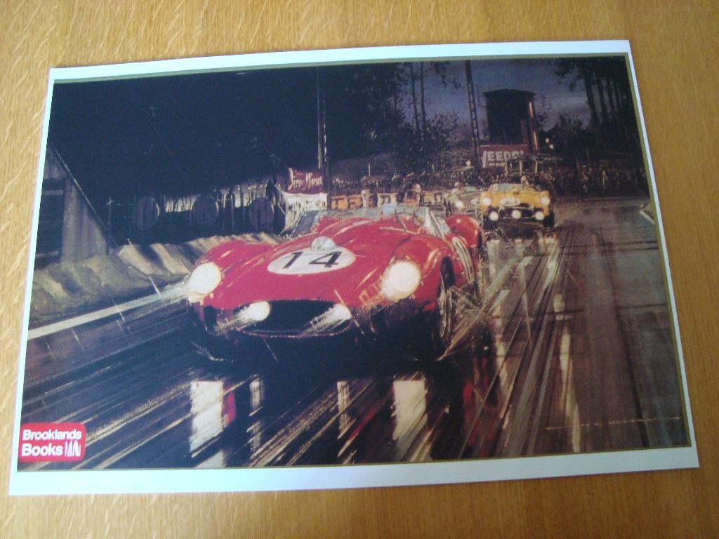 Race auto plaat 42-30 cm, Ophalen of Verzenden, Nieuw, Auto's