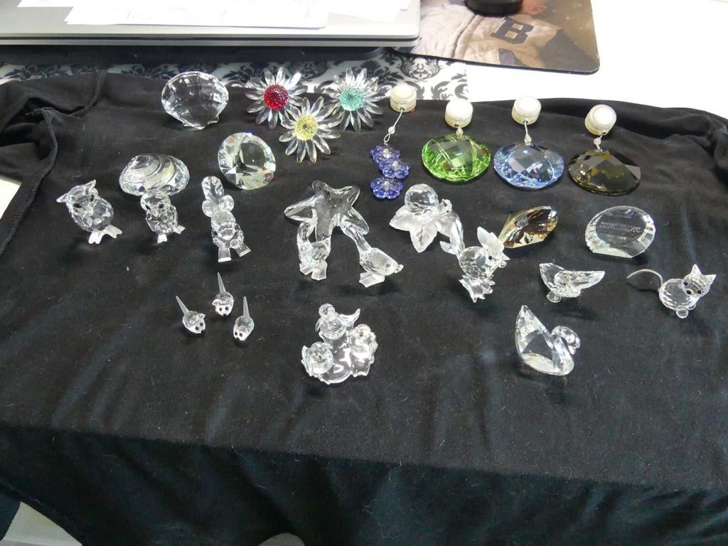 Grote collectie Swarovski kristallen beeldjes en sieraden, Ophalen of Verzenden, Zo goed als nieuw