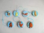 Ice Age hangertjes diam. ca. 4 cm (7x), Verzamelen, Disney, Ophalen of Verzenden, Overige figuren, Zo goed als nieuw, Beeldje of Figuurtje