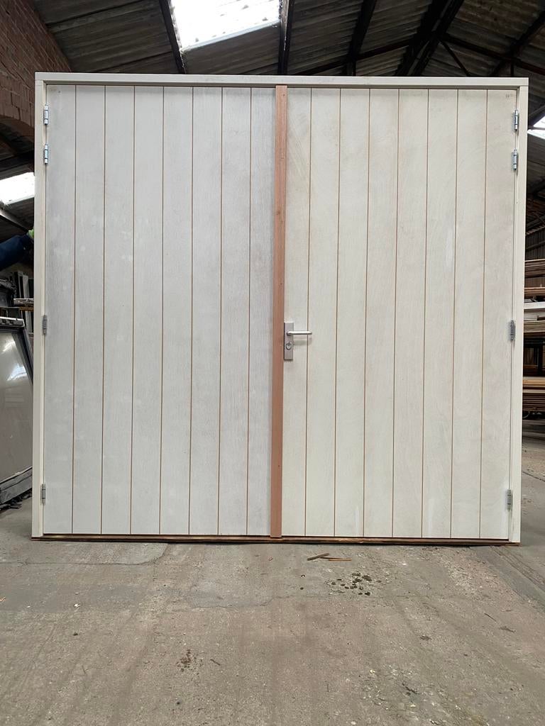 ALUTHERM GARAGEDEUR MET KOZIJN (H237xB250) NIEUW!, Ophalen, Deurkozijn, 225 cm of meer, Nieuw