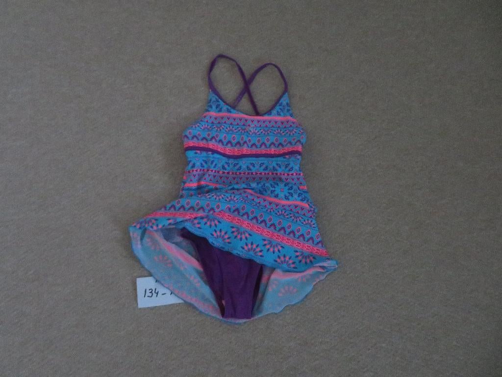 Zwempakje  (met rokje)  maat 134, Kinderen en Baby's, Kinderkleding | Kinder-zwemkleding, Meisje, Badpak, Ophalen of Verzenden