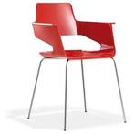 vintage Arrmet design stoel, Huis en Inrichting, Stoelen, Ophalen, Gebruikt, Gispen, Rood