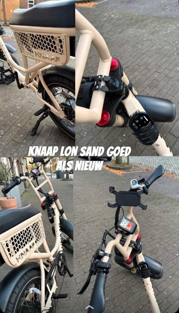Knaap Lon Sand E-bike  – bieden of ruilen mogelijk, Fietsen en Brommers, Elektrische fietsen, Zo goed als nieuw, Overige merken