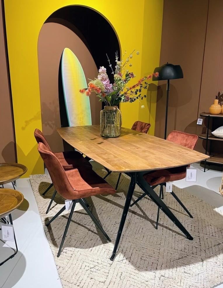 Eettafel Brix Bjorn| 240x100 cm | Showroommodel!, Huis en Inrichting, Tafels | Eettafels, Ophalen, 100 tot 150 cm, Zo goed als nieuw