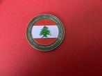 Coin van Opr, Libanon 2006 KCT, Ophalen of Verzenden, Landmacht, Nederland, Embleem of Badge