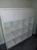 IKEA Kallax kast met deurtjes (ook los te koop), Overige materialen, 100 tot 150 cm, 100 tot 150 cm, Ophalen of Verzenden
