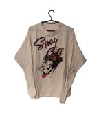 stray cats vintage graphic longsleeve t-shirt 90s, Vintage, Maat 52/54 (L), Vintage, Vintage