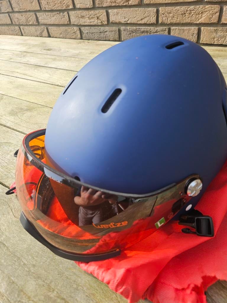 Heren skihelm, nieuwstaat, maat L, Sport en Fitness, Ophalen of Verzenden