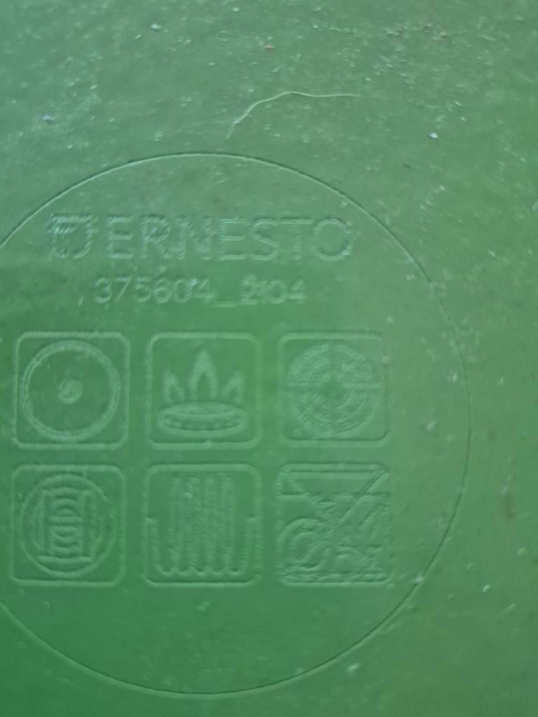 Groene ovale gietijzeren braadpan van Ernesto, Ophalen