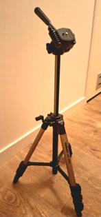 Statief voor fototoestel, Ophalen of Verzenden, Zo goed als nieuw, Minder dan 150 cm, Driepoot