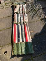 4xvaste hengel 2x7meter en 2x ongeveer 4 meter, Ophalen, Gebruikt, Vaste hengel