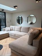Zo goed als nieuwe creme hoekbank, 6 maanden oud, Hoekbank, 300 cm of meer, Ophalen of Verzenden, Zo goed als nieuw