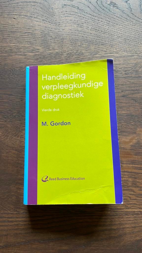 Marjory Gordon - Handleiding verpleegkundige diagnostiek, Sociale wetenschap, Ophalen of Verzenden, Zo goed als nieuw, Marjory Gordon