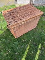 Grote mand wasmand opberg mand, Ophalen, Zo goed als nieuw, Rond, Riet