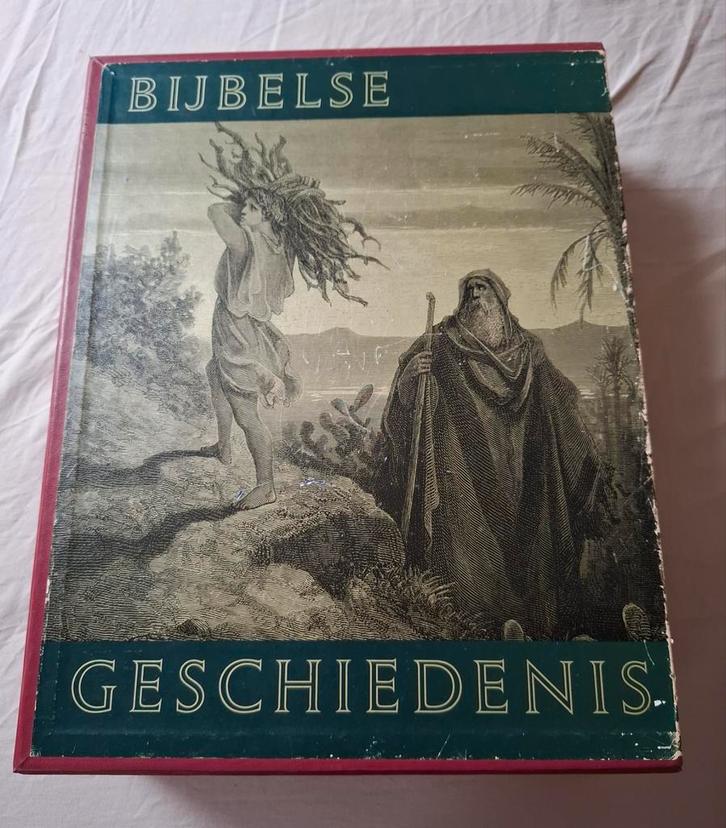 De Bijbelse Geschiedenis - 1961 (2 delen), Boeken, Godsdienst en Theologie, Gelezen, Christendom | Protestants, Ophalen of Verzenden