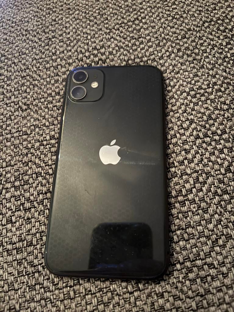 iPhone 11 Zwart  - Goede staat, Telecommunicatie, Mobiele telefoons | Apple iPhone, Gebruikt, 64 GB, Zonder abonnement, Zonder simlock