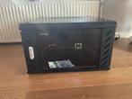 Toten Patchkast / Serverkast 19 inch 6U, Ophalen, Gebruikt, Glas, Plaatstaal