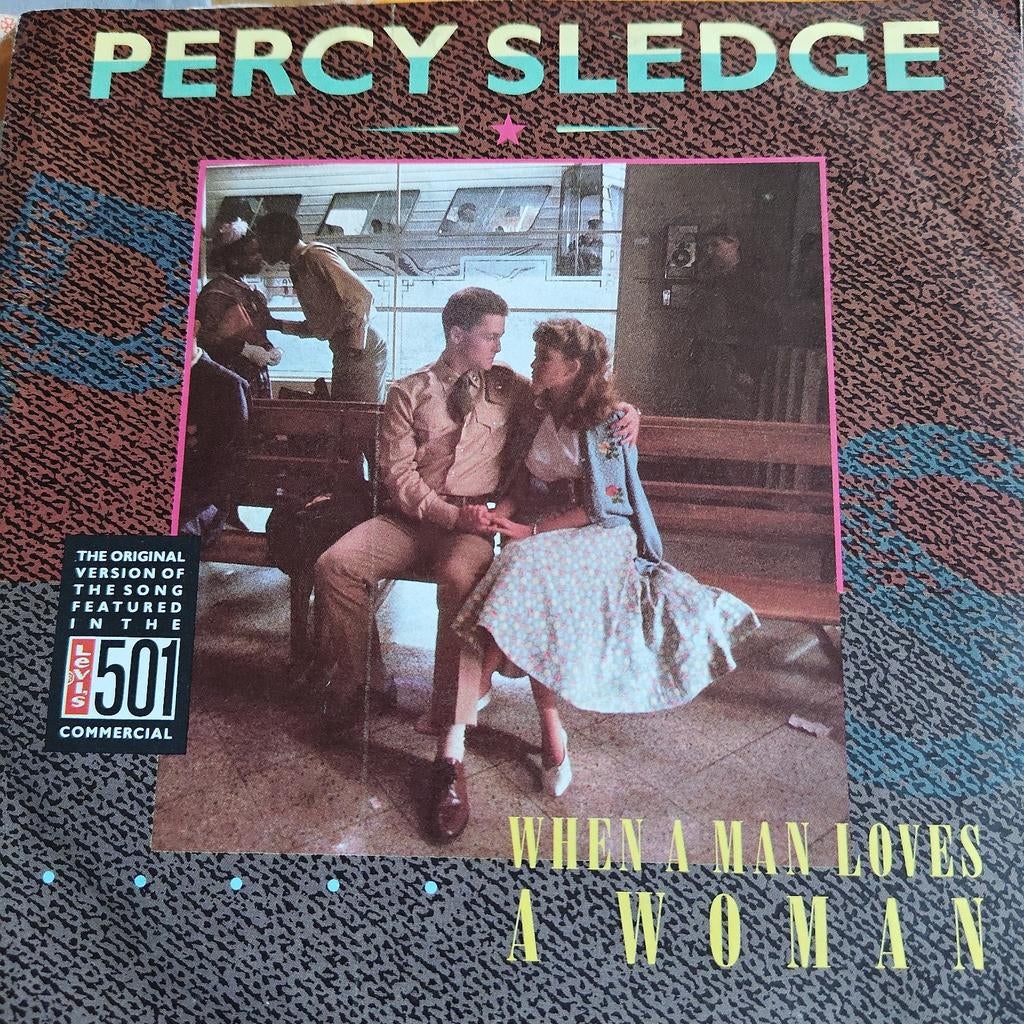 Percy Sledge - When a Man Loves a Woman (Vinyl Single), Gebruikt, Overige genres, 7 inch, Ophalen of Verzenden