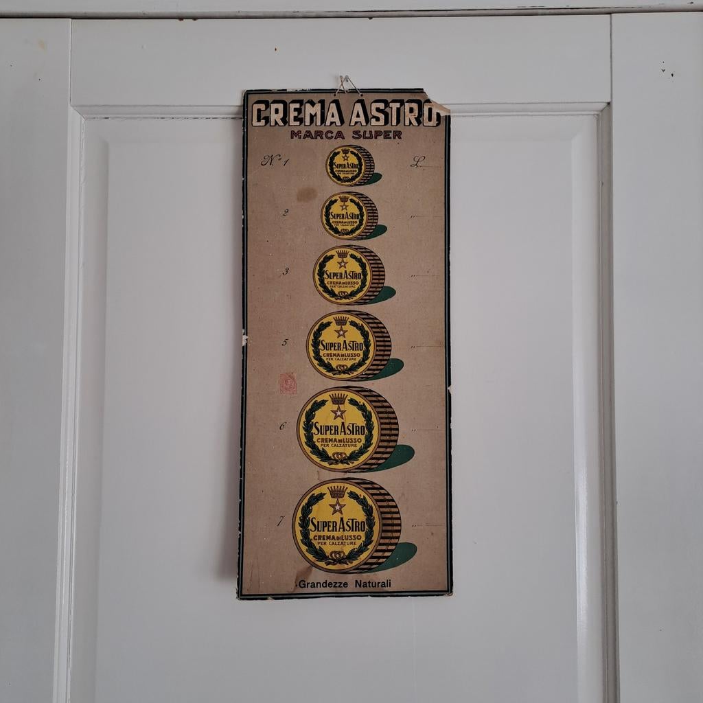 Super astro kazen reclamebord 57x24cm kaas smeerkaas, Ophalen of Verzenden, Reclamebord