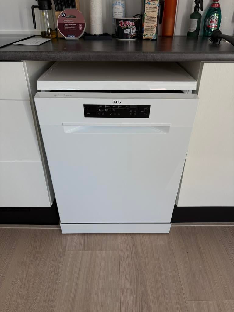 AEG 6000 series SatelliteClean vaatwasser met garantie zgan, Ophalen, Minder dan 85 cm, Zo goed als nieuw, Eco programma
