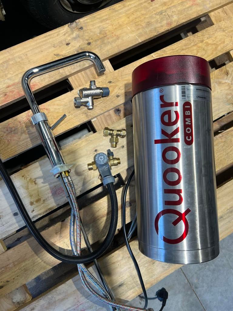 Quooker Combi kokendwaterkraan met reservoir, Ophalen of Verzenden, Gebruikt, Combi