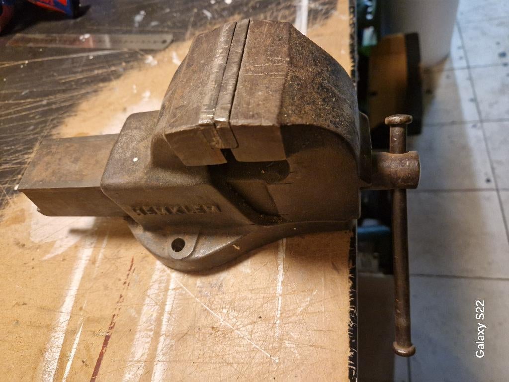 Bankschroef Hemklem, Ophalen, Gebruikt, Minder dan 70 cm, Bankschroef