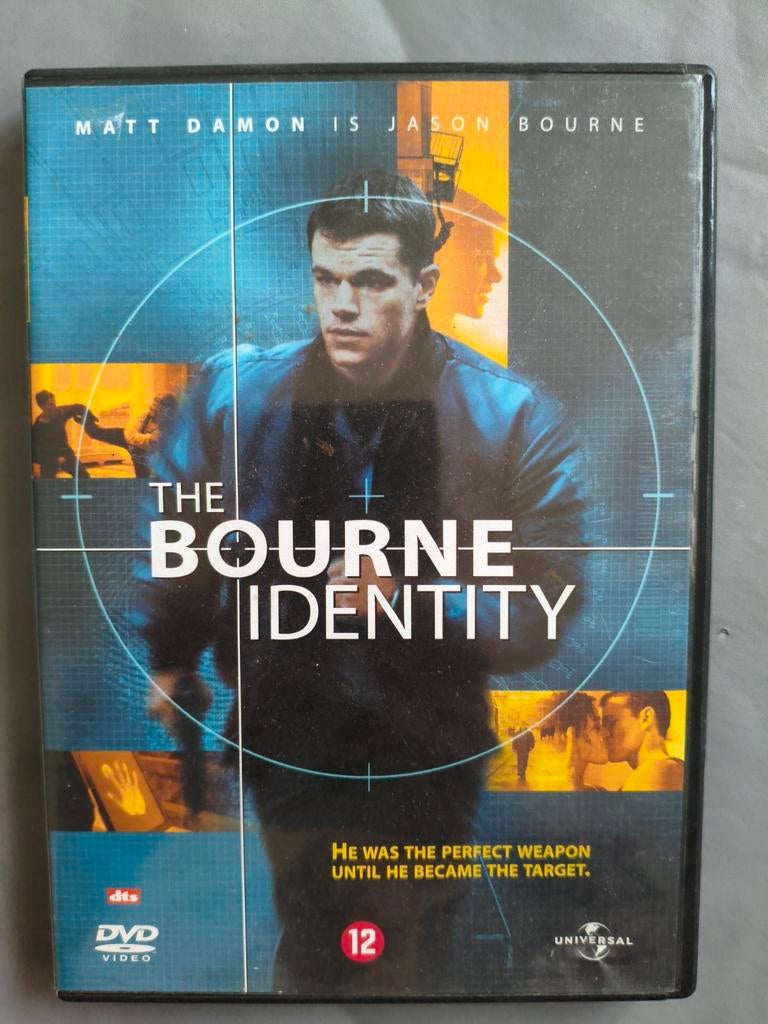 The Bourne Identity DVD, Vanaf 12 jaar, Ophalen of Verzenden, Zo goed als nieuw, Actiethriller