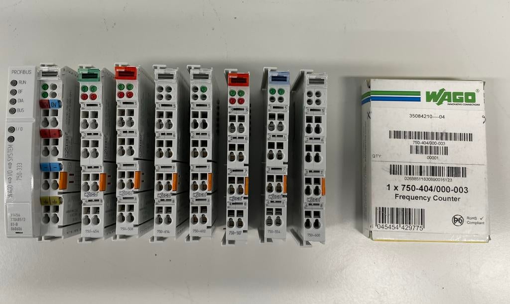 Wago modules remote I/O serie 750, Ophalen of Verzenden, Zo goed als nieuw
