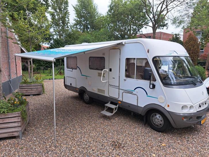 Mooie Hymer 630 Starline Mercedes Camper, Caravans en Kamperen, Campers, Bedrijf, tot en met 4, Integraal, Hymer, Mercedes, Diesel