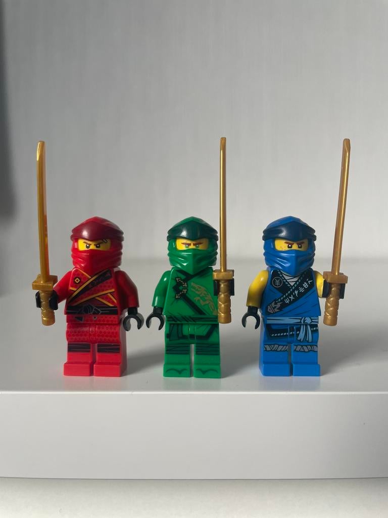 Lego Ninjago Kai, Lloyd & Jay, Ophalen, Lego, Zo goed als nieuw, Minifiguur