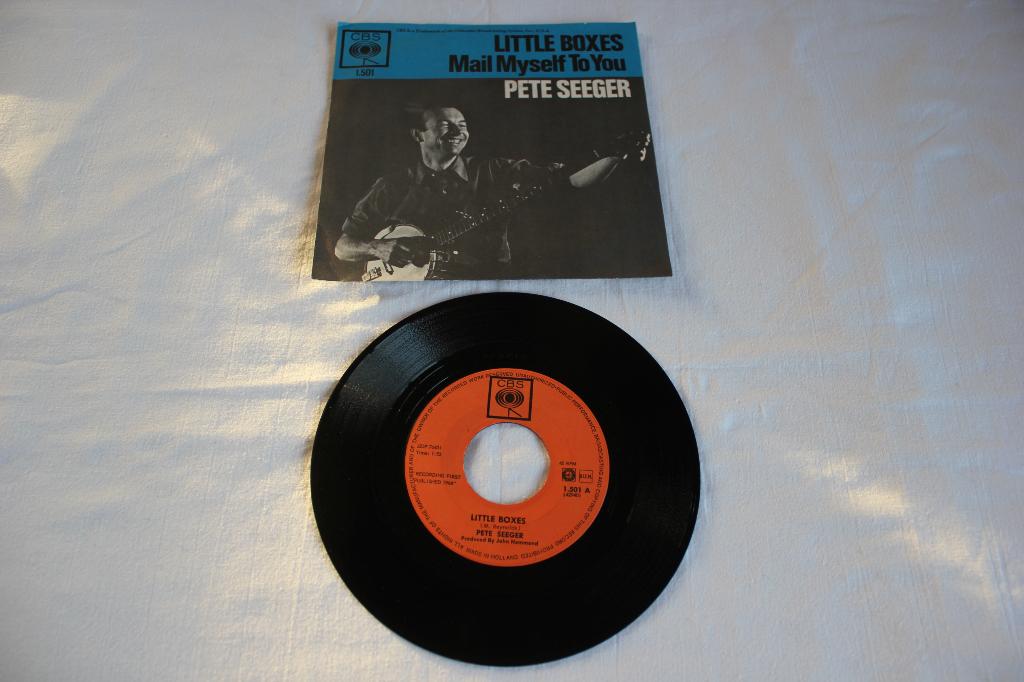 pete seeger - little boxes, Ophalen of Verzenden, Zo goed als nieuw, Pop