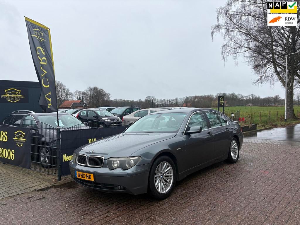 BMW 7-serie 745i Executive BOMVOL,AIRCO,NAVI,CRUISE,PDC,STOE, Auto's, Automaat, Achterwielaandrijving, Gebruikt, 8 cilinders