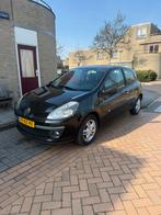 Renault Clio 1.2 16V 75 pk 3D 2005 Zwart, Auto's, Voorwielaandrijving, 74 pk, 4 cilinders, 1055 kg