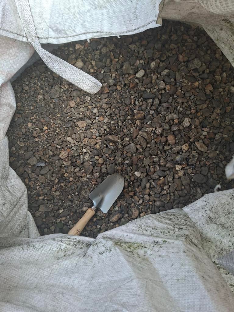 GRATIS steen / grind, Ophalen, Gebruikt