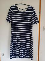 Juffrouw Jansen gestreepte jurk maat M, Maat 38/40 (M), Blauw, Ophalen of Verzenden, Zo goed als nieuw