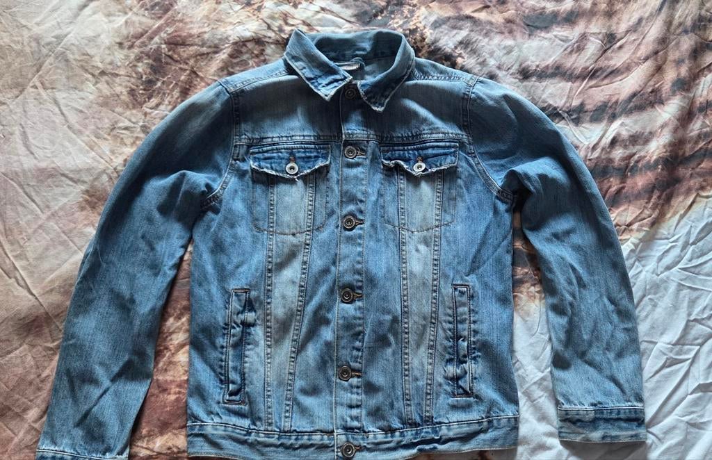 Zara Boys spijkerjas maat 152, Blauw, Overige maten, Ophalen of Verzenden, Zo goed als nieuw