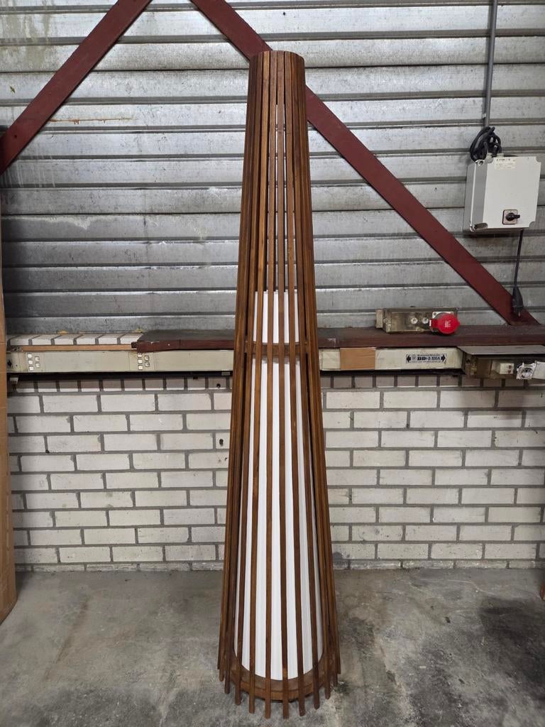 Teakhouten vloerlamp 180 cm, Ophalen, Nieuw, Aziatische stijl, 150 tot 200 cm