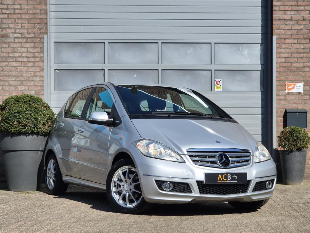 Mercedes-Benz A-Klasse 170 Avantgarde Airco. (bj 2009), Auto's, Gebruikt, Zwart, 4 cilinders, 116 pk