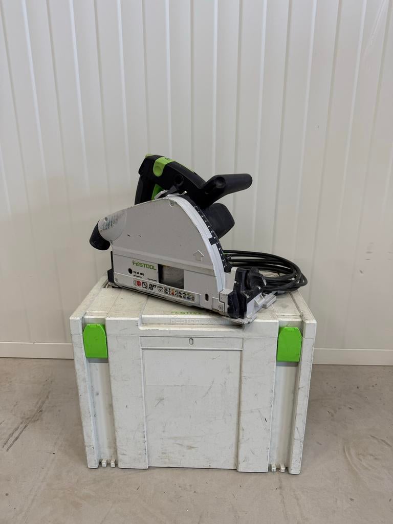 Festool Invalzaag TS55EBQ zie advertentie!, Doe-het-zelf en Verbouw, Gereedschap | Zaagmachines, Gebruikt, Invalzaag, 600 tot 1200 watt