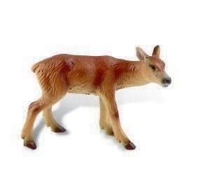 Ree, dierfiguur Bullyland 64392, Verzamelen, Dierenverzamelingen, Gebruikt, Gewei of Kop, Hert, Ophalen of Verzenden